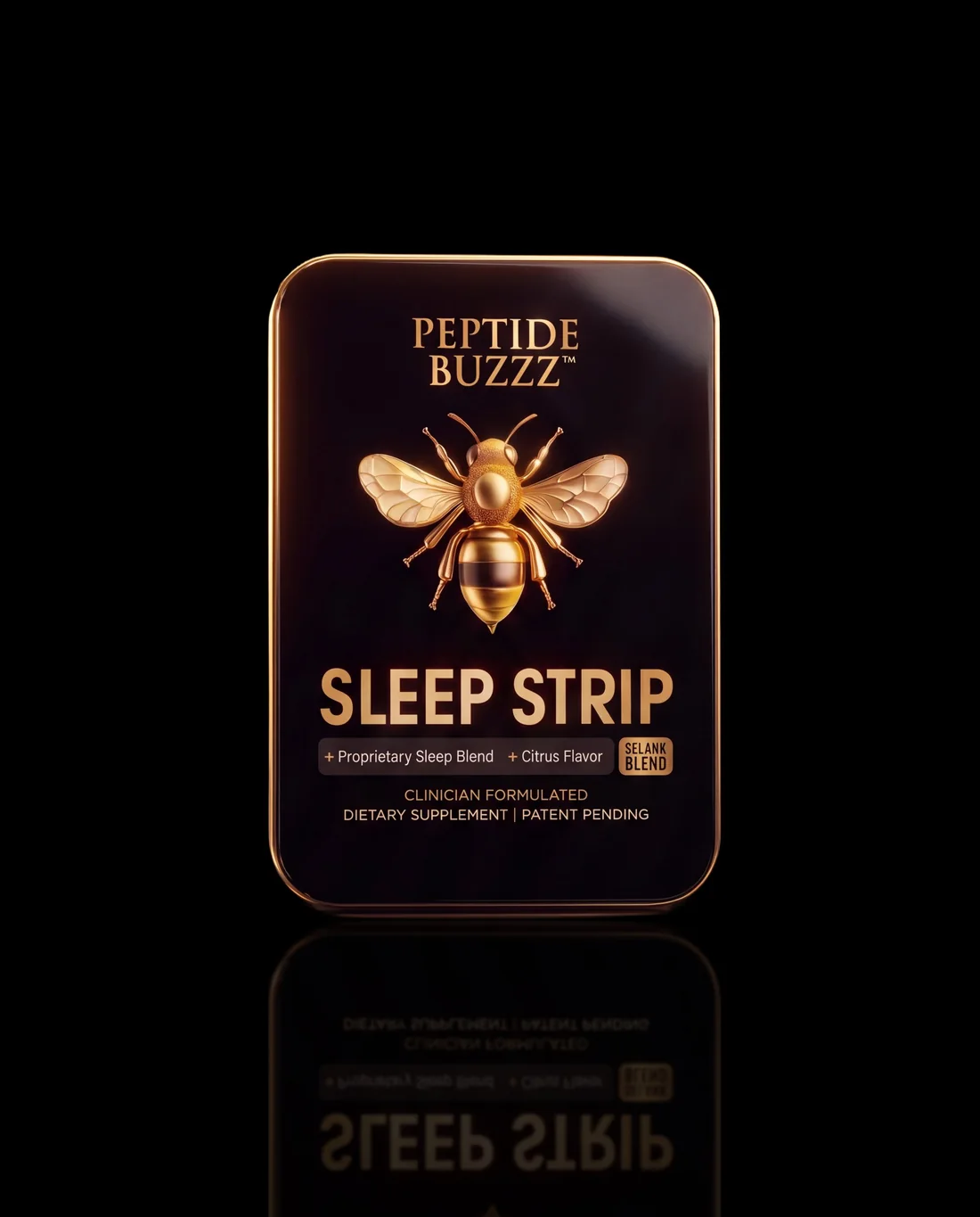 Peptide Buzzz Sleep Strip tin